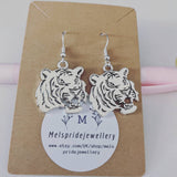 Tiger earrings,