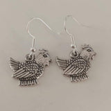 Chicken earrings,