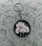 Flower keyring, flower keychain, flower gifts, bag accessories, mum gifts, secret santa, floral keyring, auntie gifts, birthday gifts,