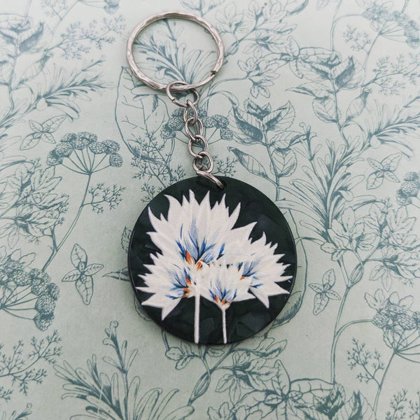 Flower keyring, flower keychain, flower gifts, bag accessories, mum gifts, secret santa, floral keyring, auntie gifts, birthday gifts,