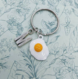 Fried egg Keychain, fried egg lover gifts, chef gifts, cooking inspired, cooking themed, personalised keyring, bff gifts, sister gifts,