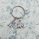 Ladybug Keyring, ladybug themed, ladybird gifts, ladybird themed, ladybird accessories, bug keychain, bug lover gifts, gardener gifts,