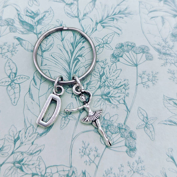 Ballerina Keychain, ballet gifts, ballerina gifts, dance school gifts, dance Keyring, ballet teacher gifts, ballet themed, dance recital,