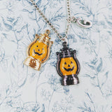 Pumpkin necklace, pumpkin jewelry, personalised Halloween gifts, Halloween themed, horror fan gifts, name necklace, fall jewelry, bff gifts,