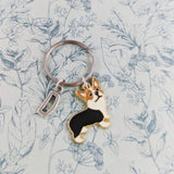 Corgi Keychain, corgi lover gifts, corgi Keyring, corgi fan, dog lover gifts, corgi breeder gifts, dog trainer gifts, corgi themed party,