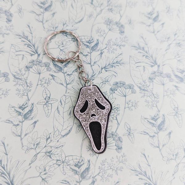 Ghost Keychain, ghost themed, Halloween gifts, Halloween Keychain, ghost hunter gifts, paranormal investigators, Halloween accessory,