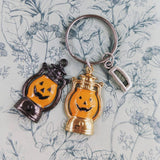 Pumpkin Keychain, pumpkin Keyring, Halloween lovers, Halloween themed, Halloween gift, pumpkin gift, bag accessory, pumpkin lantern,