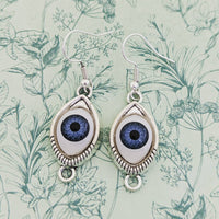 Evil eye earrings, evil eye jewellery, evil eye gifts, evil eye inspired, pagan earrings, pagan gifts, pagan themed, gothic earrings,