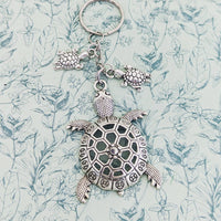 Turtle Keychain, gift for turtle lovers, mum to be gifts, sea turtle gifts, turtle themed, marine biologist gifts, scuba diver gifts,