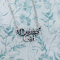 Daddys girl necklace, gift for daughter, daughter jewelry gifts, daughter necklace, daughter inspired gift, gift from dad, childs necklace