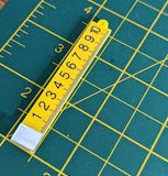 Ruler earrings, tape measure earrings, seamstress gifts, seamstress inspired, sewing inspired, sewing earrings, kitsch earrings, kitsch gift