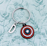 Superhero Keychain, superhero lover gifts, superhero fan, superhero Keyring, superhero inspired, superhero themed, comic inspired,