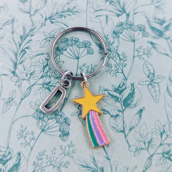 Shooting star bag accessory Keychain, children's Keychain, gifts for children, back to school, bag accessories, gifts for girl's, kids gifts