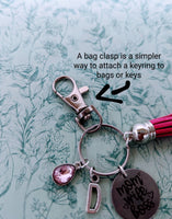 Poppy Keychain personalised,