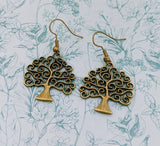 Tree of life earrings, spiritual earrings, tree of life Jewellery, spiritual jewellery, witch earrings, spiritual gifts, nature lover gifts,