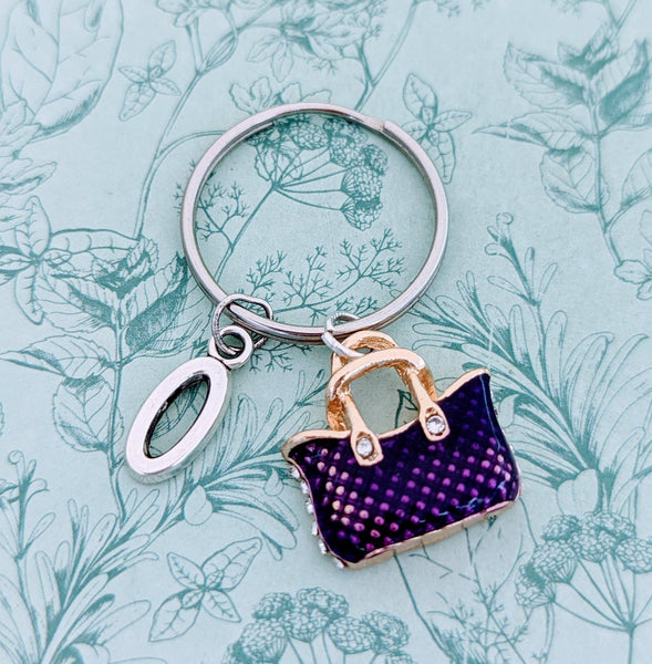 Purse Keychain, handbag Keychain, girl Keychain, gifts for teen, handbag addict gifts, anniversary gifts, daughter gifts, special birthday,