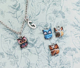 Owl necklace, owl jewellery, owl lover gifts, bird necklace, bird lover jewelry, bird watcher gifts, owl owner gifts, bird jewellery,