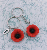 Poppy Keychain personalised,