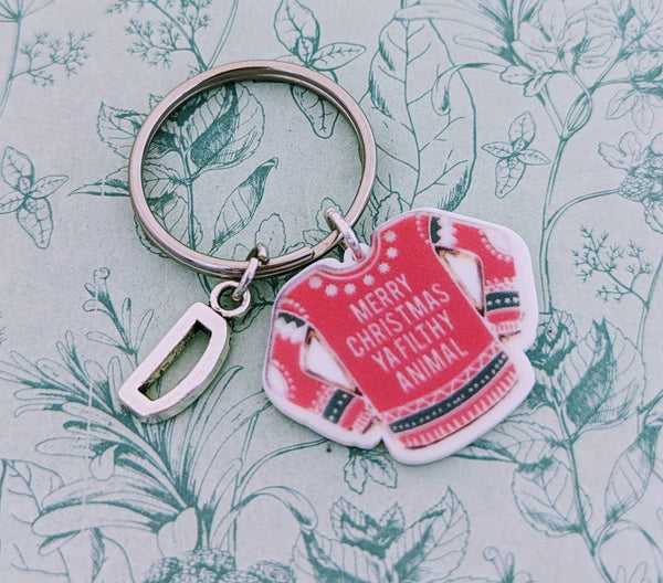 Christmas keychain, Christmas jumper keyring, Christmas lover gifts, Christmas accessory, thanksgiving gifts, Christmas themed, movie lovers