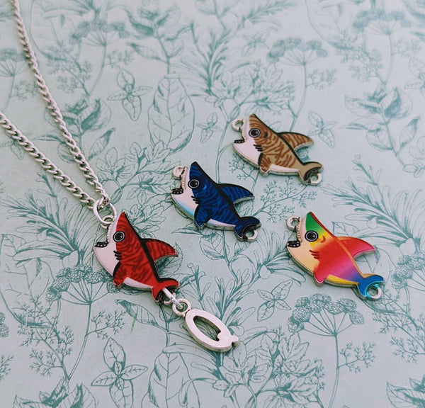 Shark necklace, shark lover gifts, shark jewellery, ocean inspired gifts, diver gifts, marine biologist gifts, surfer gifts, surfer necklace