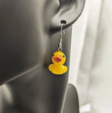 Duck earrings, duck jewelry, gifts for duck lovers, duck farmer gifts, duck themed gifts, duck inspired gifts, bird earrings, bird jewelry,