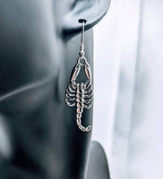 Scorpion earrings, scorpion jewelry, scorpion lover gifts, scorpion jewellery, bug earrings, bug jewellery, gifts for bug lovers, bug fan