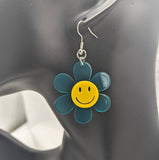 Flower earrings, statement earrings, statement jewellery, hippie earrings, hippie jewelry, festival earrings, festival jewelry, flower gifts