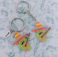 Cactus keyring, cactus keychain, cactus lover gifts, plant keychain, plant keyring, plant lover gifts, novelty keychain, novelty gifts,