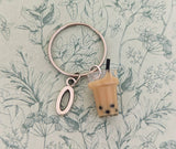 Bubble tea keychain, tea lover gifts, bubble tea inspired gifts, co worker gift ideas, teacher gifts, barista keychain gifts, teen gift idea