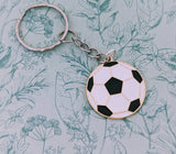 Football keyring, football keychain, football coach gifts, sports teacher gifts, sports keychain, sports lover gifts, football bag charm,