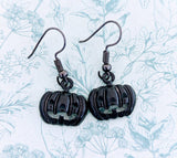 Pumpkin earrings, pumpkin jewellery, Halloween earrings, Halloween jewelry, gifts for Halloween, pumpkin inspired, pumpkin themed gifts,